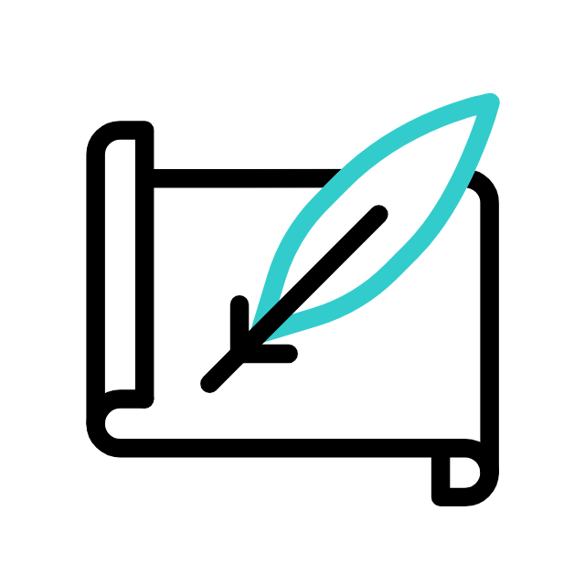 Icono de diseño instruccional